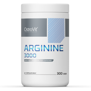 OstroVit Arginine 3000 L-argininas Amino rūgštys Prieš treniruotę ir energija