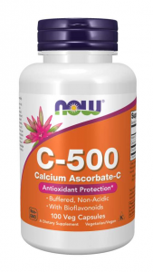 Now Foods Vitamin C-500 Calcium Ascorbate-C