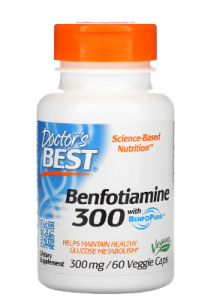 Doctor's Best Benfotiamine with BenfoPure 300 mg