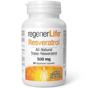 Natural Factors Resveratrol Concentrate 500 mg