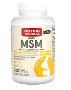 Jarrow Formulas Vegan MSM 1000 mg
