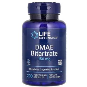 Life Extension DMAE Bitartrate 150 mg