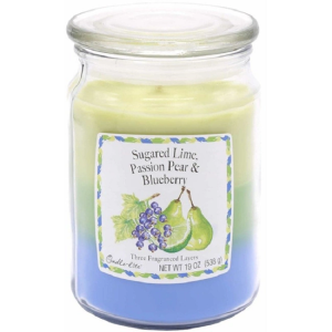 Candle-Lite Scented Candle 3 Layer Lime & Pear & Blueberry