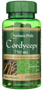 Puritan's Pride Cordyceps 750 mg