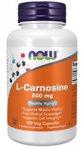 Now Foods L-Carnosine 500 mg L-karnosiin Aminohapped