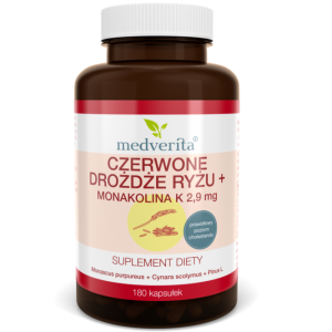 Medverita Red Yeast Rice + Monacolin 2.9 mg