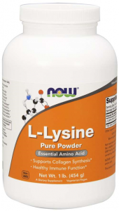 Now Foods L-Lysine Powder L-lüsiin Aminohapped