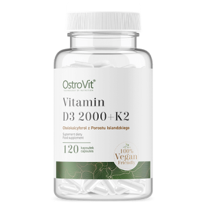 OstroVit Vitamin D3 2000 + K2 MK-7