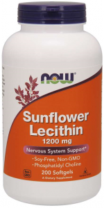 Now Foods Sunflower Lecithin 1200 mg