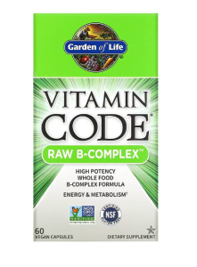 Garden of Life Vitamin Code RAW B-Complex