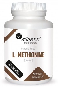 Aliness L-Methionine 500 mg L-metioninas Amino rūgštys