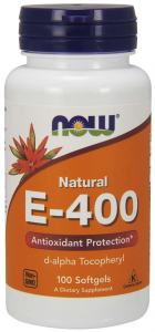 Now Foods Vitamin E-400 d-alpha Tocopheryl