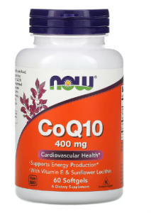 Now Foods Coenzyme Q10 400 mg