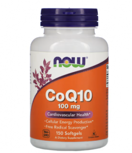 Now Foods Coenzyme Q10 100 mg