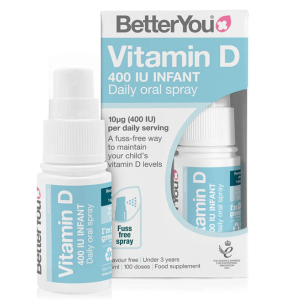 BetterYou Vitamin D3 400iu Infant Oral Spray