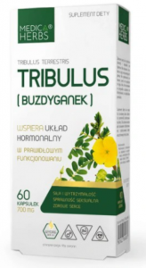 Medica Herbs Tribulus 700 mg Testosterono lygio palaikymas