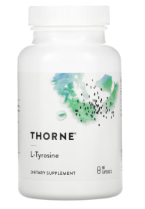 Thorne Research L-Tyrosine 500 mg L-tirozinas Amino rūgštys
