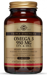 Solgar Triple Strength Omega-3 950 mg