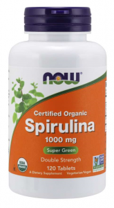 Now Foods Spirulina Organic 1000 mg