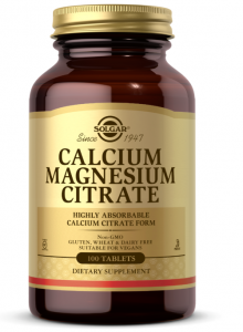 Solgar Calcium and Magnesium in the form of citrate