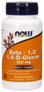 Now Foods Beta 1,3/1,6- D -Glucan 100 mg