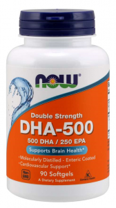 Now Foods DHA-500 500 DHA / 250 EPA