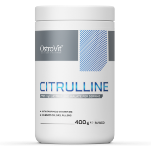 OstroVit Citrulline Azoto oksido stiprintuvai L-citrulinas Amino rūgštys Prieš treniruotę ir energija