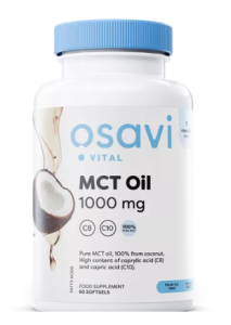 Osavi MCT Oil 1000 mg Kaalu juhtimine