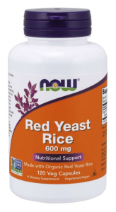 Now Foods Red Yeast Rice 600 mg