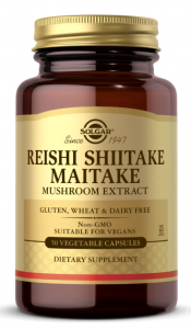 Solgar Reishi Shiitake Maitake Mushroom extract