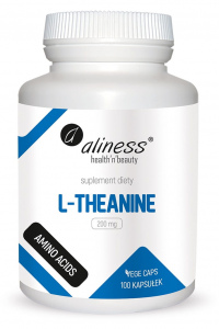 Aliness L-Theanine 200 mg L-Teanīns Aminoskābes
