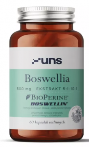 UNS Boswellia Extract 500 mg + Bioperine
