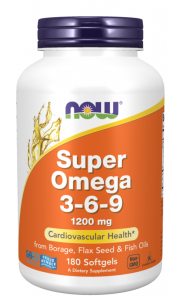 Now Foods Super Omega 3-6-9 1200 mg