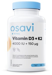 Osavi Vitamin D3 + K2 4000 iu + 150 μg