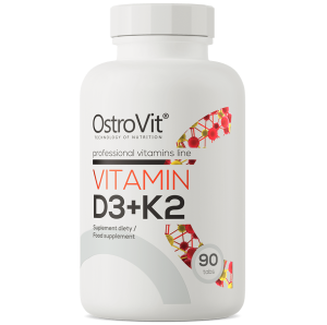 OstroVit Vitamin D3 2000 IU + K2 100 mcg