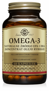 Solgar Omega-3 60 caps | Maisto Papildai Sportui