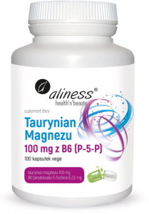 Aliness Magnesium Taurate 100 mg with B6 (P-5-P)