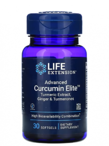 Life Extension Advanced Curcumin Elite Turmeric Extract Ginger & Turmerones