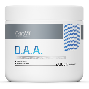 OstroVit D.A.A Powder D-asparto rūgštis, DAA Testosterono lygio palaikymas