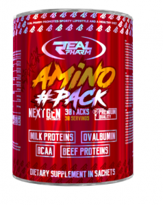 Real Pharm Amino Pack Aminoskābju Maisījumi Aminoskābes Pēc Slodzes Un Reģenerācija Treniņa Laikā