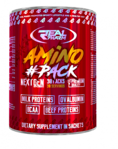 Real Pharm Amino Pack Aminorūgščių mišiniai Vidinė treniruotė