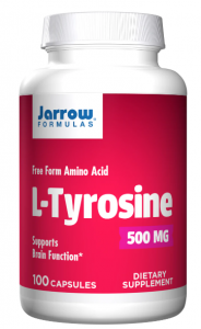 Jarrow Formulas L-Tyrosine 500 mg L-tirozinas Amino rūgštys