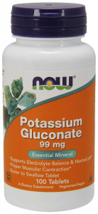 Now Foods Potassium Gluconate 99 mg