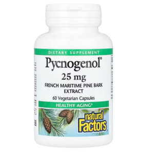 Natural Factors Pycnogenol 25 mg