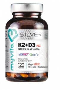 MyVita Natural Vitamin K2 100 mcg + D3 max 4000 iu