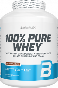 Biotech Usa 100% Pure Whey Sūkalu Olbaltumvielu Koncentrāts, WPC Proteīni