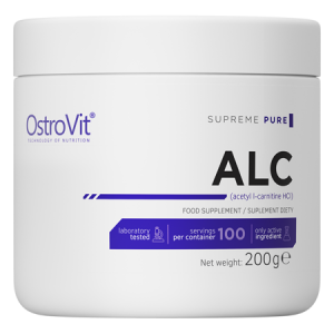 OstroVit Acetyl L-carnitine (ALC) L-Karnitīns Aminoskābes Svara Kontrole