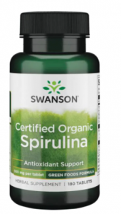 Swanson Organic Spirulina 500 mg