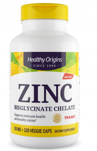 Healthy Origins Zinc Bisglycinate 50 mg