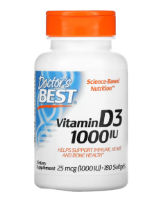 Doctor's Best Vitamin D3 1000 iu